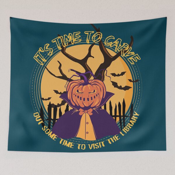 Item preview, Its time to CARVE (out some time to visit your library) designed and sold by Cucubert.