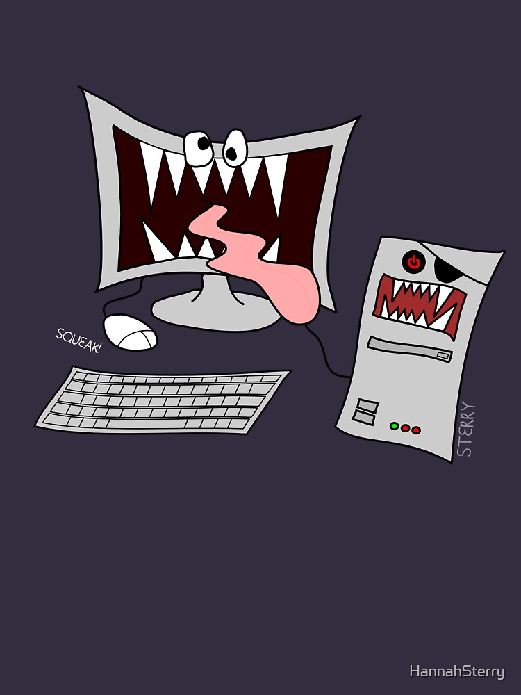 Thumbnail 3 of 3, Fitted T-Shirt, "It's PC gone mad, I tell you!" designed and sold by Hannah Sterry.