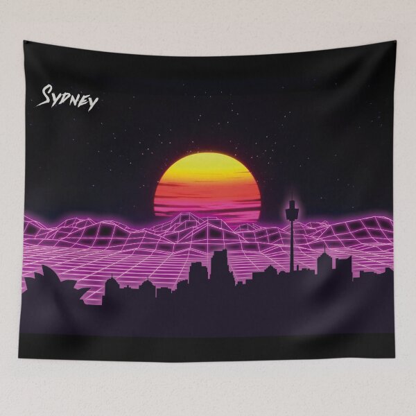 Item preview, Sydney Skyline Neon Nights designed and sold by DFerraz.