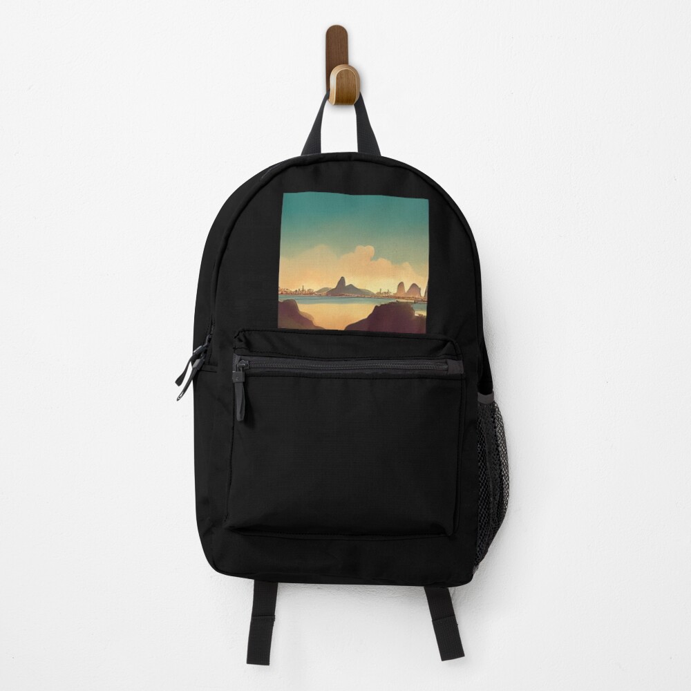 Vista previa del artículo con la obra «Mochila», diseñado y vendido por ComicsFactory.