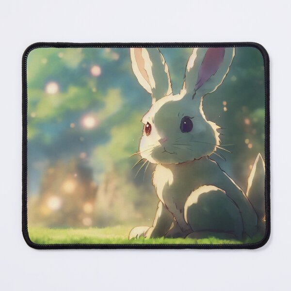 Item preview, White Little Rabbit On The Woods designed and sold by Pet Shelter.