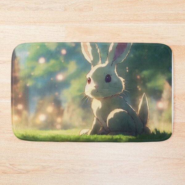 Item preview, White Little Rabbit On The Woods designed and sold by Pet Shelter.
