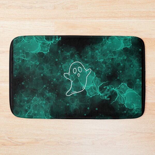 Item preview, Cute Baby Ghost in Bright Green Paint Splash designed and sold by CreativNode.