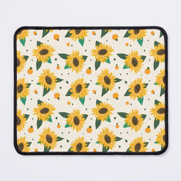 Item preview, Happy Orange Sunflowers designed and sold by wildandclove.