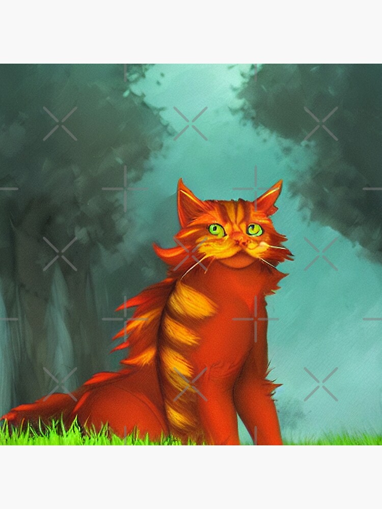 Firestar Warriors Headshot | Greeting Card