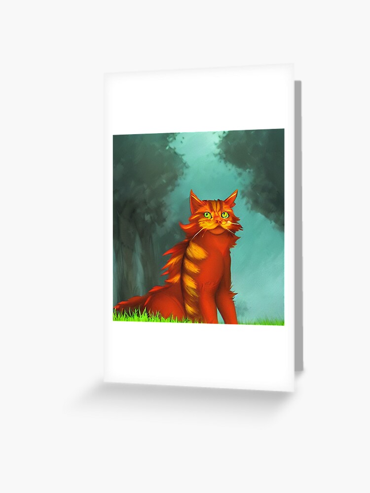 Firestar Warriors Headshot | Greeting Card