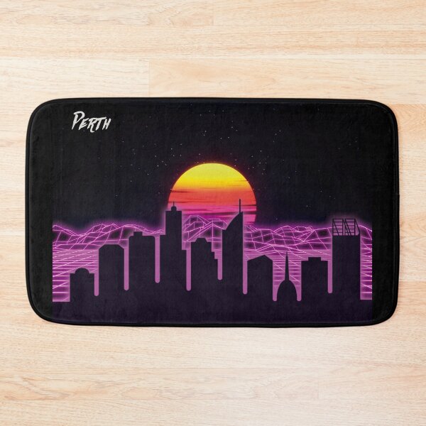 Item preview, Perth Skyline Neon Nights designed and sold by DFerraz.
