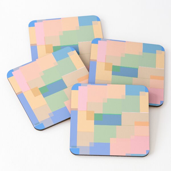 Item preview, Overlapping Rectangles - V5! Repeating Pattern designed and sold by RMH-MRH-ART.