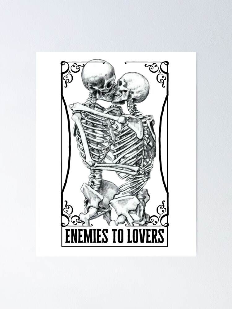 Enemies to Lovers Book Trope, The Lovers Tarot Card | Poster