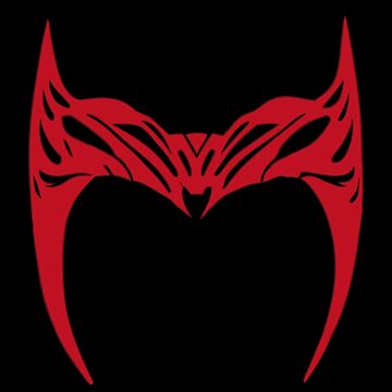 "scarlet witch crown" Sticker by SecrettDesigns | Redbubble