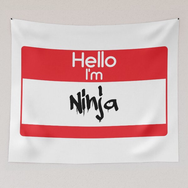 Item preview, Hello I'm Ninja designed and sold by 47T-Shirts.