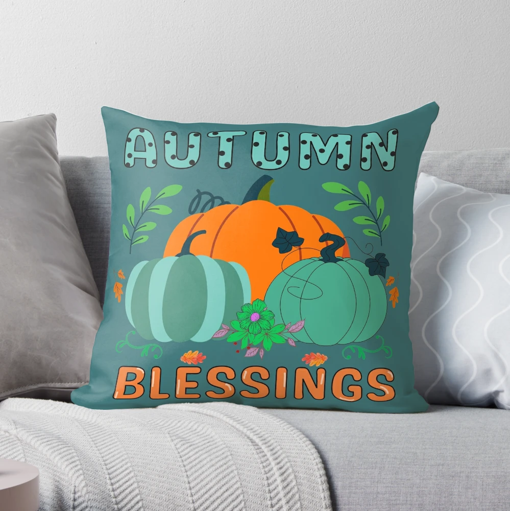 Patriotic Patch Blessed Pillow