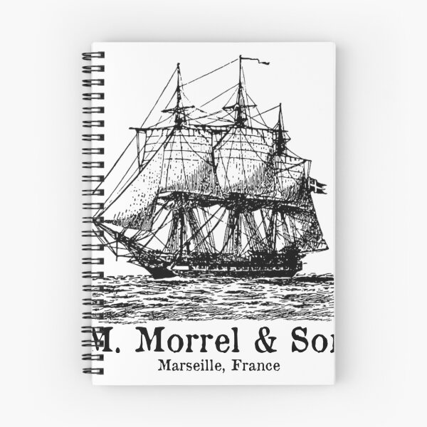 Item preview, M. Morrel & Son Shipping, Marseille, France - The Count of Monte Cristo designed and sold by LiteraryAttire.