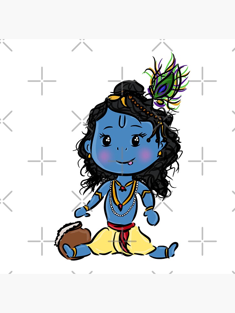 Krishna Drawing PNG Transparent Images Free Download | Vector Files |  Pngtree