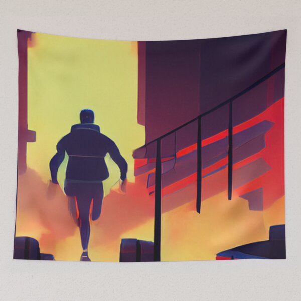 Aperçu de l'œuvre Runner | Comics Style créée et vendue par ComicsFactory.