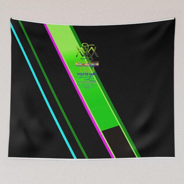 Item preview, Striped - multicolor - multicolored - golf resort Barbados Sandy Lane designed and sold by majesticworld.