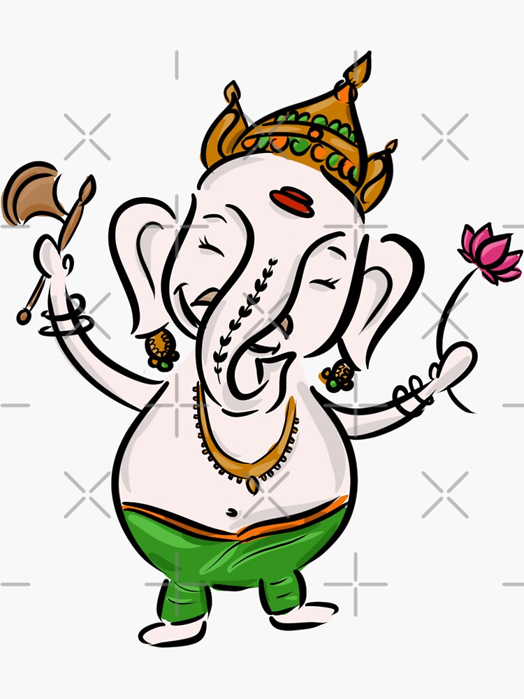 Shree Ganesha Drawing | How to Draw Lord Ganesha Easy and Step by Step | Ganesha  drawing, Book art drawings, Ganesh art paintings