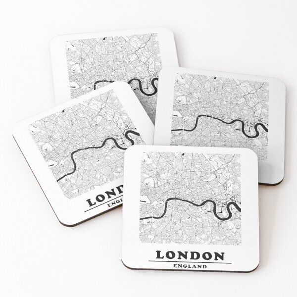 Item preview, Minimal London Map designed and sold by Enea Kelo.
