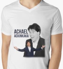 Michael McIntrye - Showtime - Achael Ackinkaka Men's V-Neck T-Shirt