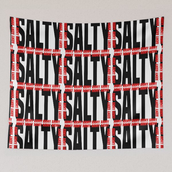 Item preview, SALTY ARMY designed and sold by CRINGEWORTHY TEES.