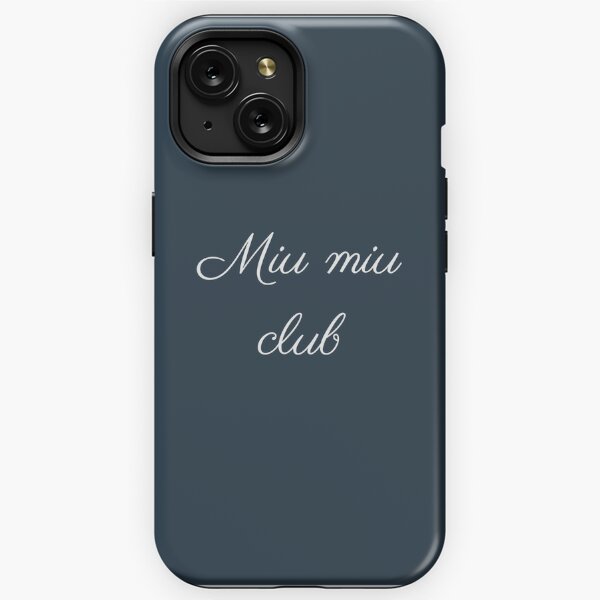 Miu Miu iPhone Cases for Sale | Redbubble