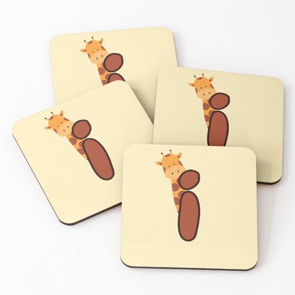 Item preview, Giraffe Monogram Letter I designed and sold by Lyssarien.