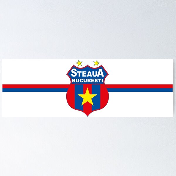 Steaua Bucharest of Romania crest.