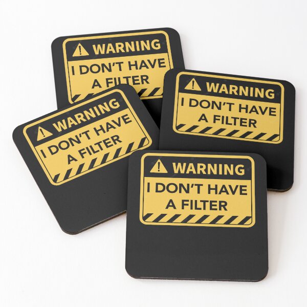 Item preview, ¡Advertencia! no tengo filtro designed and sold by chadtees.