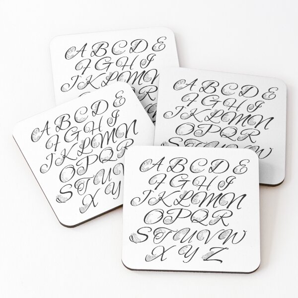 Item preview, Floral alphabet designed and sold by FloralMooCow.