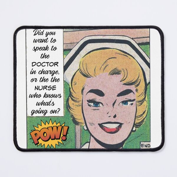 Item preview, The Nurse Knows What's Going On! designed and sold by SSustainable.