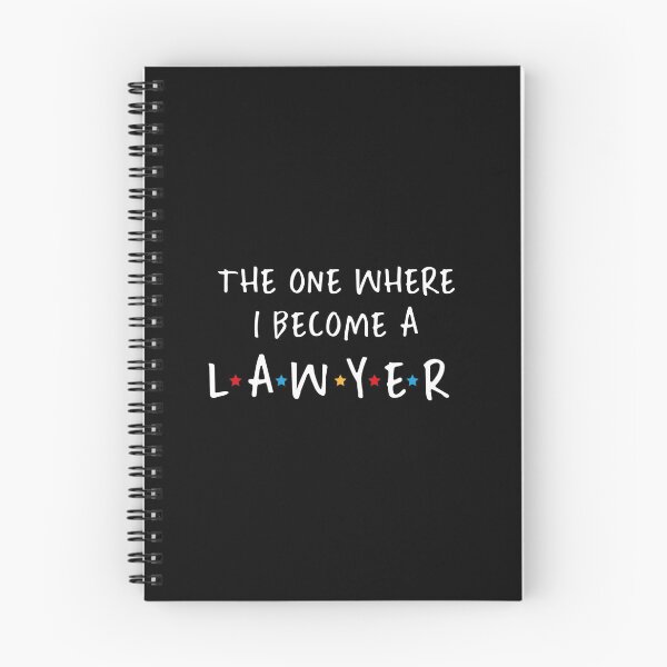 Item preview, The One Where I Become A Lawyer Law School Graduation Gift  designed and sold by RedArtsDesign.