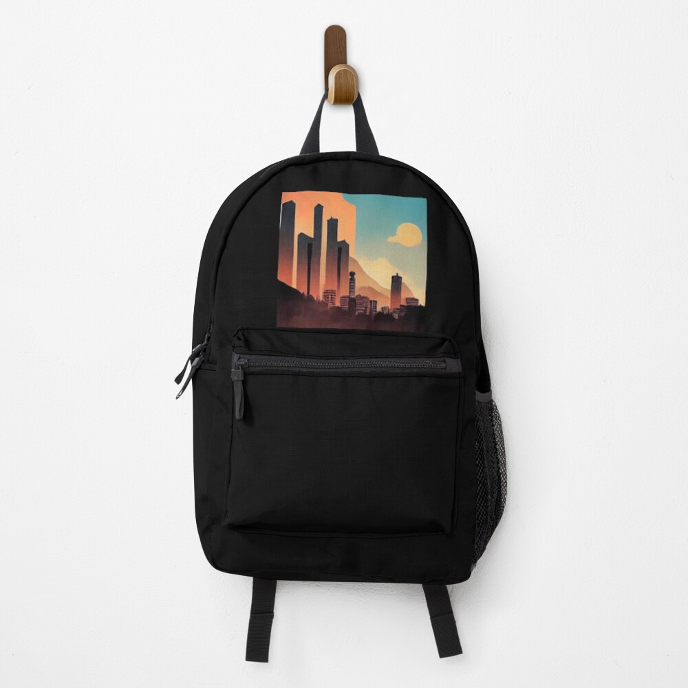 Vista previa del artículo con la obra «Mochila», diseñado y vendido por ComicsFactory.