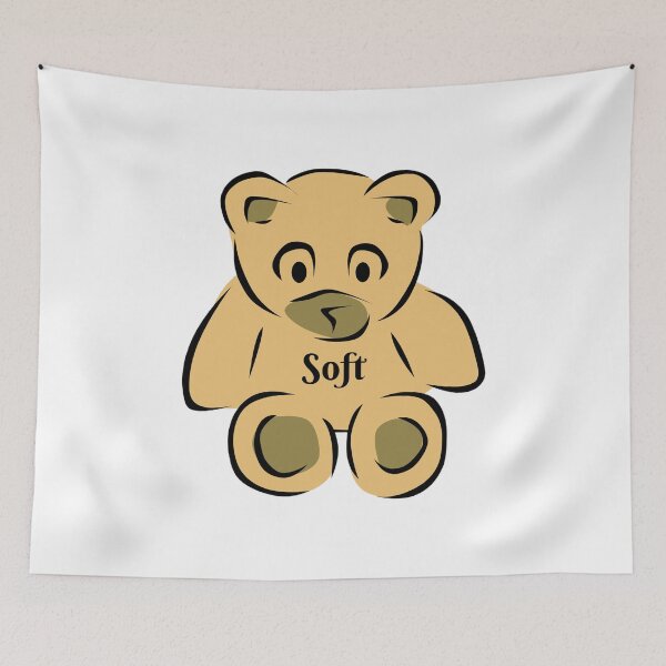Item preview, Soft Teddy Bear design designed and sold by Dven-Clothes.