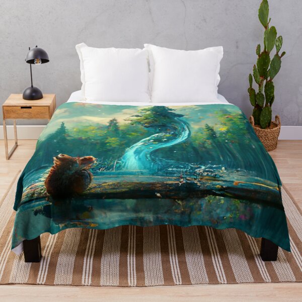 Item preview, Squirrel By The Fountain, Pet Art designed and sold by Pet Shelter.