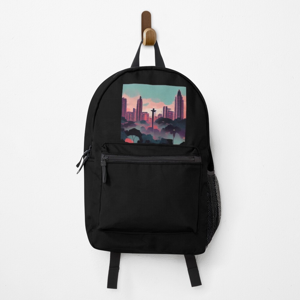 Vista previa del artículo con la obra «Mochila», diseñado y vendido por ComicsFactory.
