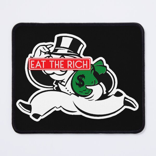 Item preview, eat the rich (monopoly man) designed and sold by remerasnerdas.