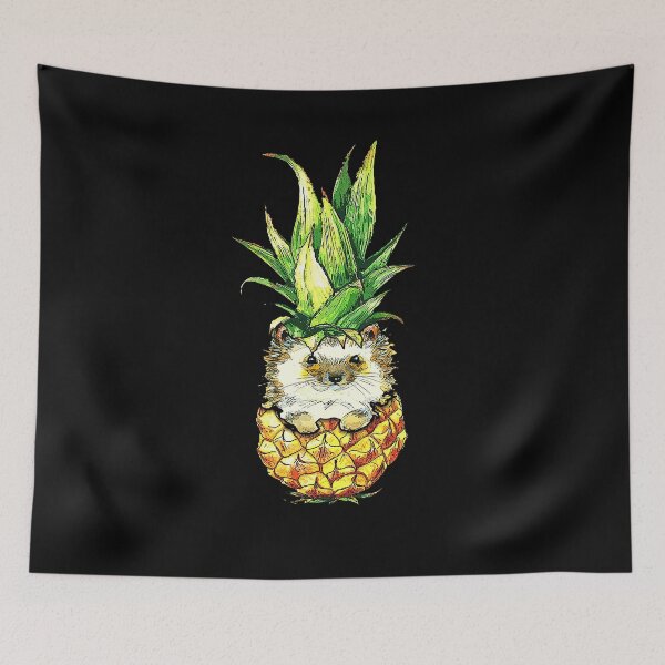 Item preview, Pineapple Hedgehog designed and sold by antevasinart.