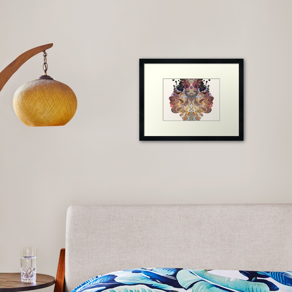 Item preview, Framed Art Print designed and sold by werewolfmack.
