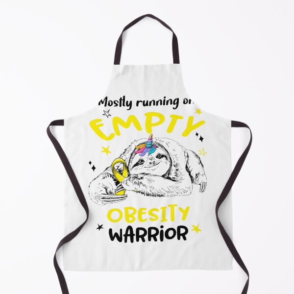 Item preview, Mostly running on Empty Obesity Warrior designed and sold by ElizabethS809.