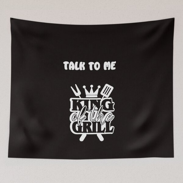 Item preview, TALK TO ME KING OF THE GRILL designed and sold by netdota.