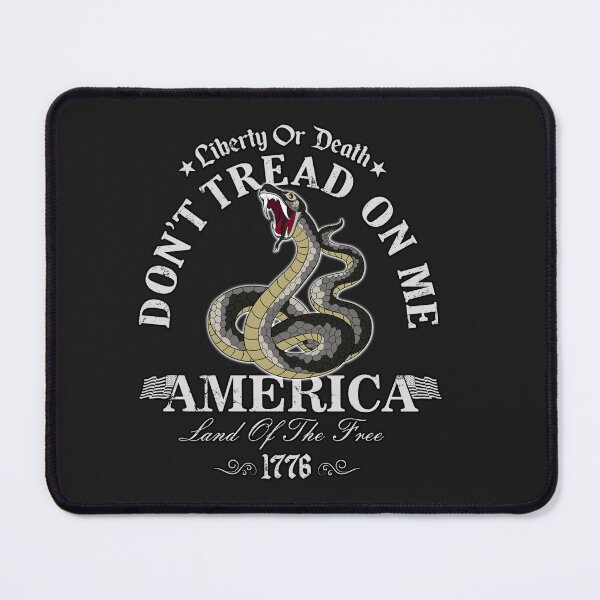 Item preview, Don't Tread On Me / America Land of The Free designed and sold by AmericaFreedom.