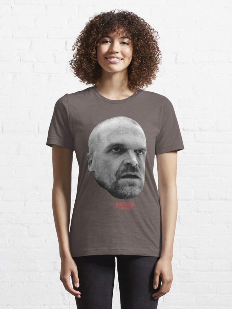 Disover Stranger Things 4 Hopper Big Face | Essential T-Shirt 
