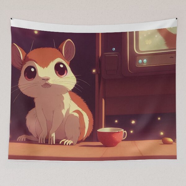 Item preview, Squirrel By Tv With Small Rat  designed and sold by Pet Shelter.
