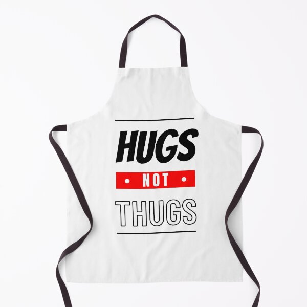 Item preview, Hugs Not Thugs designed and sold by Inspirely.