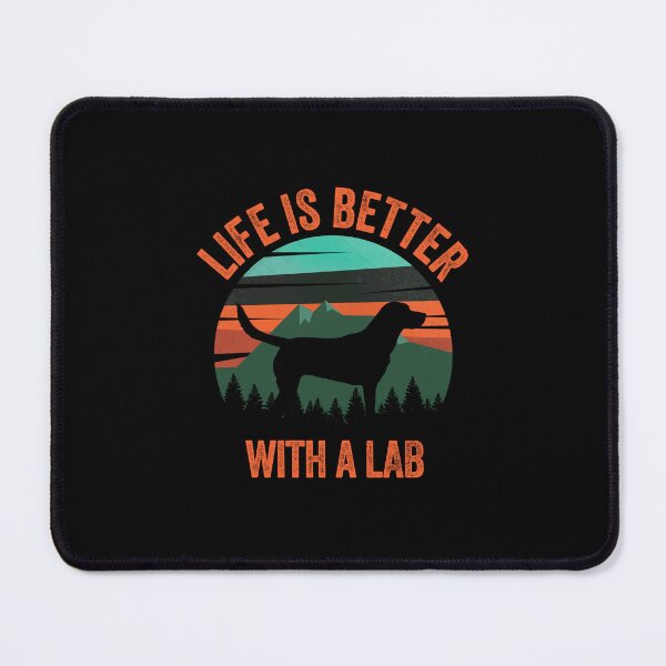 Item preview, Life Is Better With A Lab Vintage Dog Gift designed and sold by Guarddogdrive.