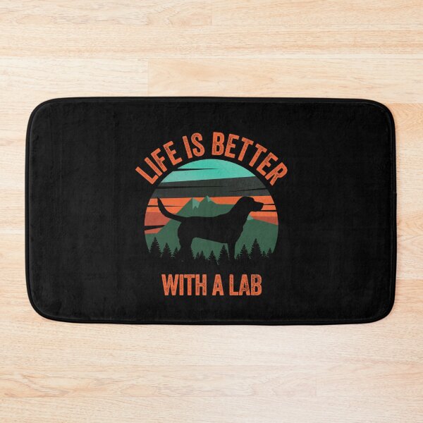 Item preview, Life Is Better With A Lab Vintage Dog Gift  designed and sold by Guarddogdrive.
