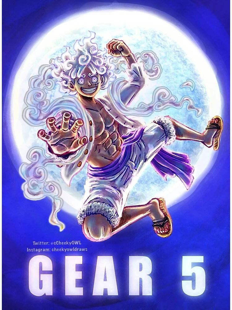 Luffy Gear 5 - All Gears Poster for Sale by NikkiDubois