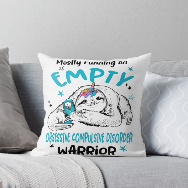 Item preview, Mostly running on Empty Obsessive Compulsive Disorder Warrior designed and sold by ElizabethS809.