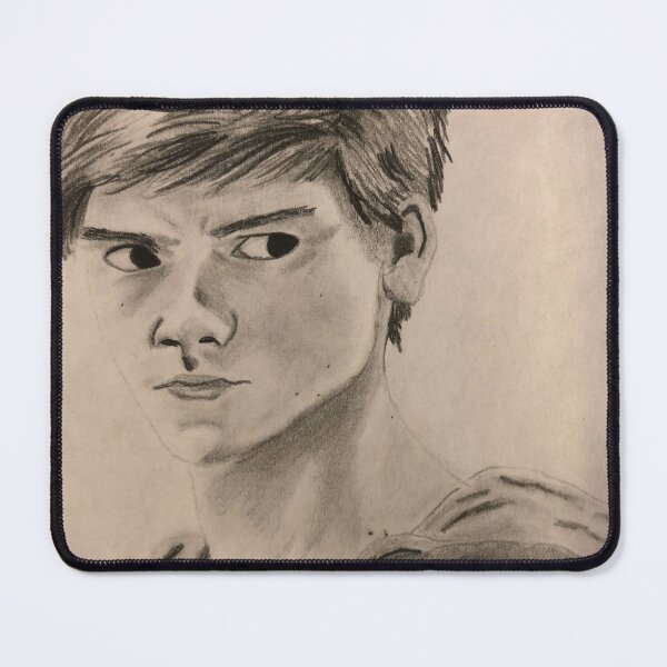 Item preview, Thomas Brodie-Sangster Portrait Sketch designed and sold by jjomally1.