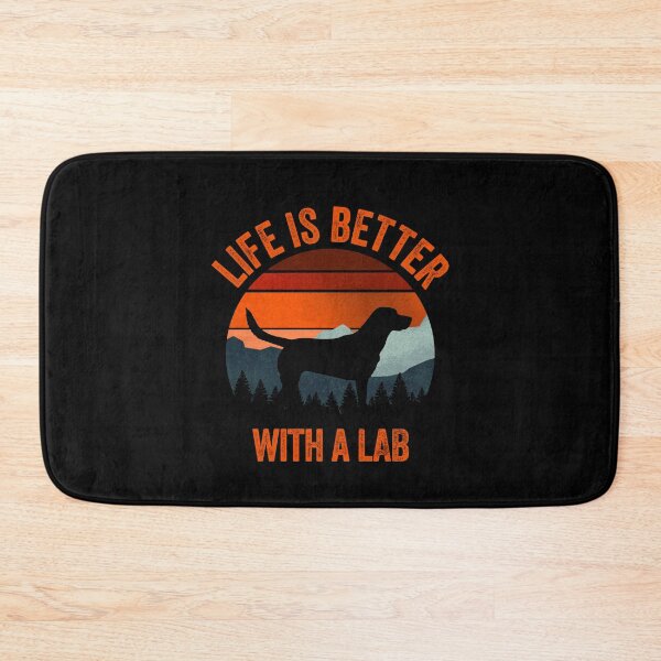 Item preview, Life Is Better With A Lab Vintage Dog Gift  designed and sold by Guarddogdrive.